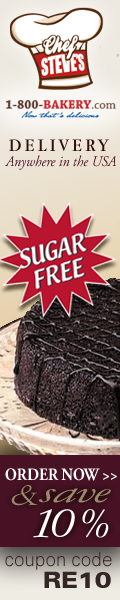 1-800-Bakery.com Sugar Free Desserts 10% Off