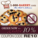 1-800-Bakery.com Gluten Free Desserts 10% Off