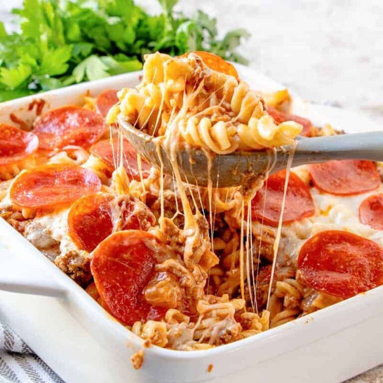 Pizza Pasta Bake Stolen Moments Cooking