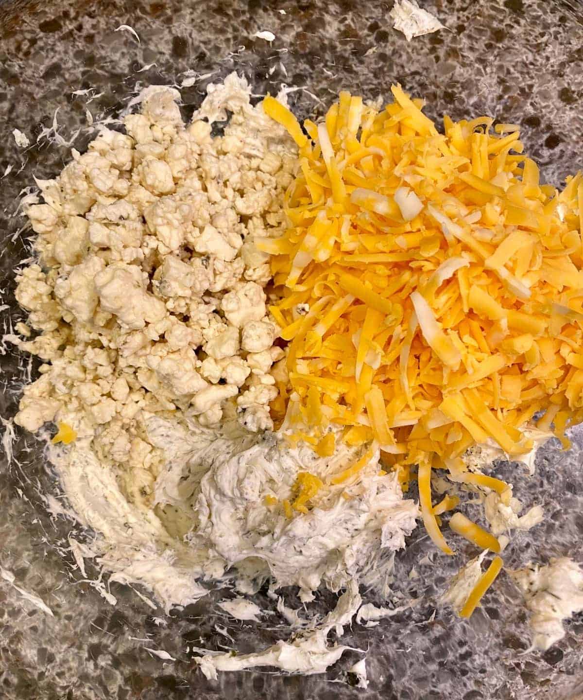 How to make cheese ball with cream cheese and cheddar